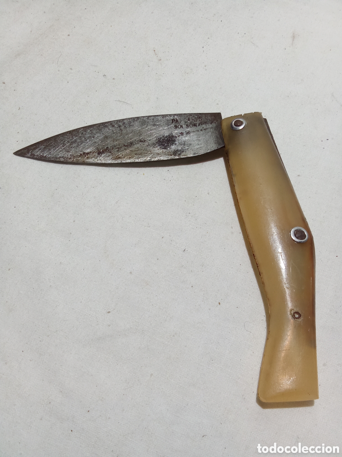 Militaria: NAVAJA MARCA SOLSONA