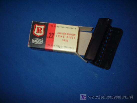 Militaria: caja vacia del 22 - Foto 1