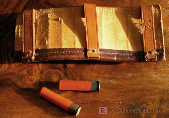 Militaria: CARTUCHERA DE CINTURON ANTIGUA. - Foto 2