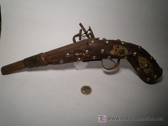 Militaria: R&eacute;plica de pistola. - Foto 1