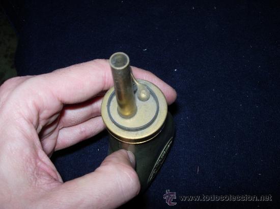 Militaria: polvorera antigua CVA - Foto 2