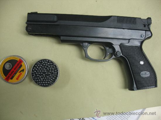 Militaria: pistola deportiva de aire comprimido marca gamo