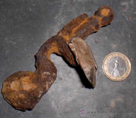 Militaria: Llave de pedernal guerras napoleonicas - Foto 1