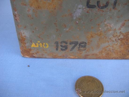 Militaria: CAJA DE MUNICI&Oacute;N MLITAR SIN CONTENIDO - Foto 5