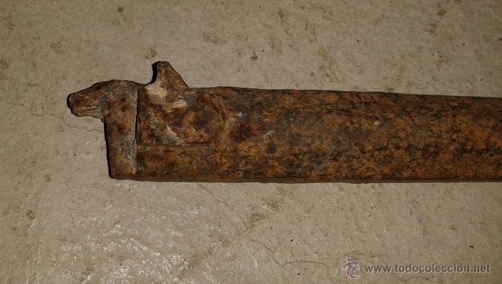 Militaria: Ca&ntilde;&oacute;n de pist&oacute;n, 57cm total. - Foto 2