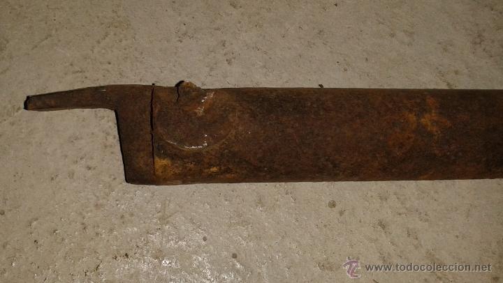 Militaria: Ca&ntilde;&oacute;n de pist&oacute;n, 57cm total. - Foto 2