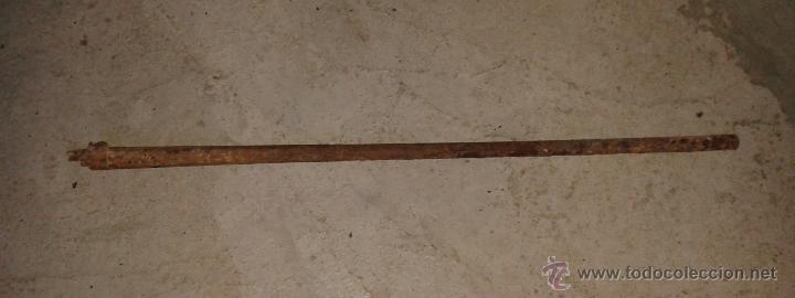 Militaria: Ca&ntilde;&oacute;n de pist&oacute;n, 87 cm total - Foto 1