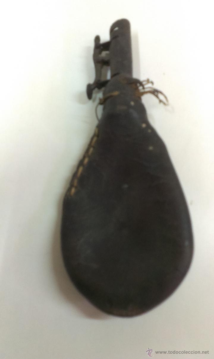 Militaria: DOS POLVORERAS ( MUY ANTIGUAS ) - Foto 4