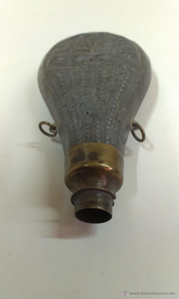 Militaria: DOS POLVORERAS ( MUY ANTIGUAS ) - Foto 8