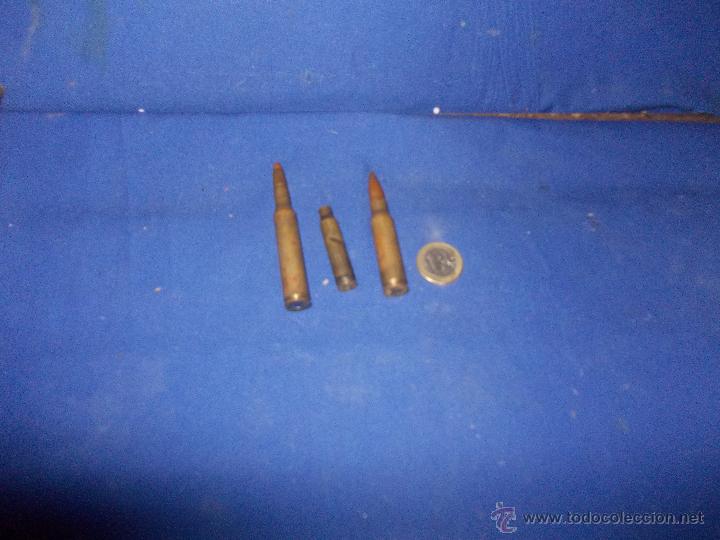 Militaria: balas antiguas inertes.3 - Foto 2