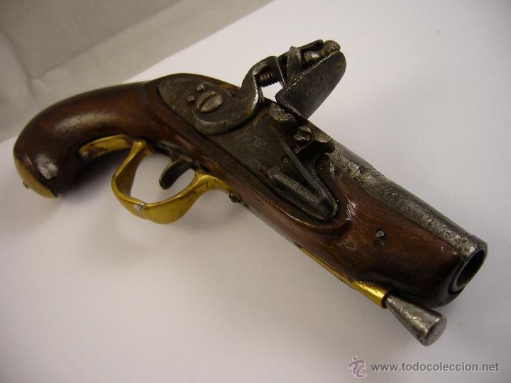 Militaria: Pistola De Pedernal - Foto 1