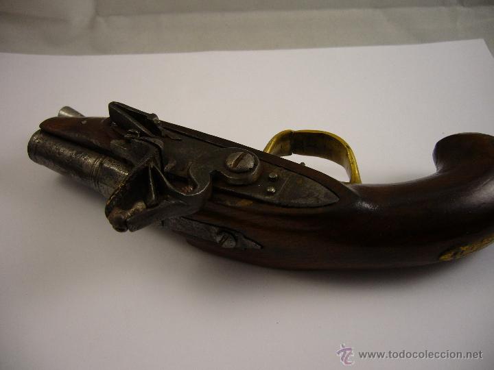 Militaria: Pistola De Pedernal - Foto 6