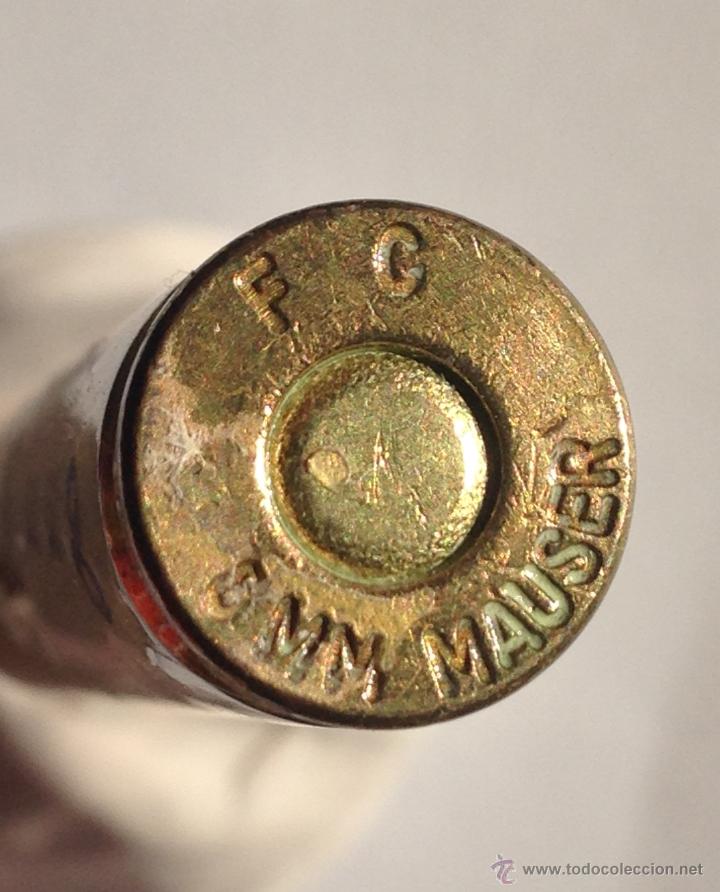 Militaria: CARTUCHO 8 MM MAUSER.  INERTE - Foto 2