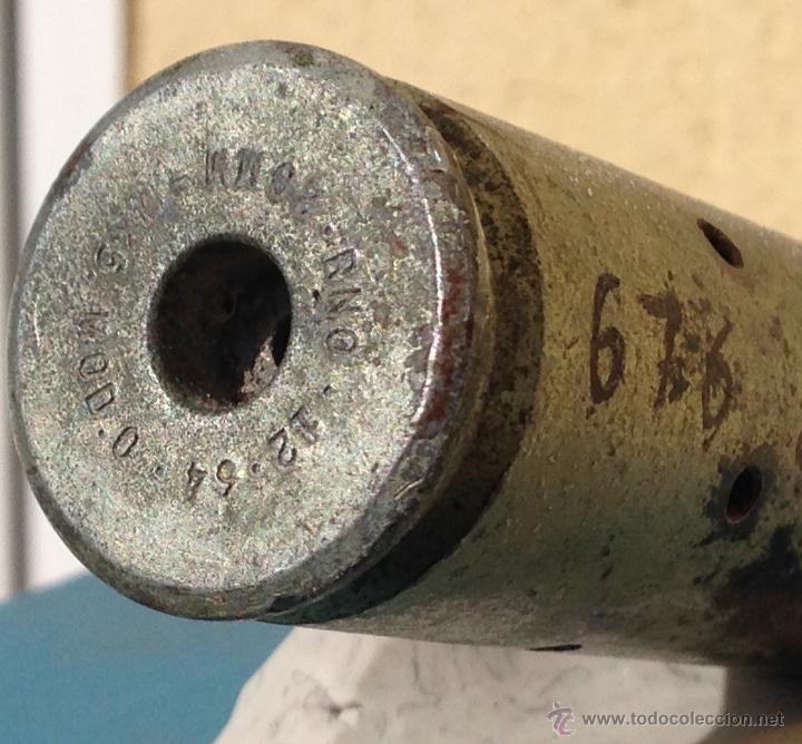 Militaria: CARTUCHO 20 MM NAVAL. INERTE. - Foto 2