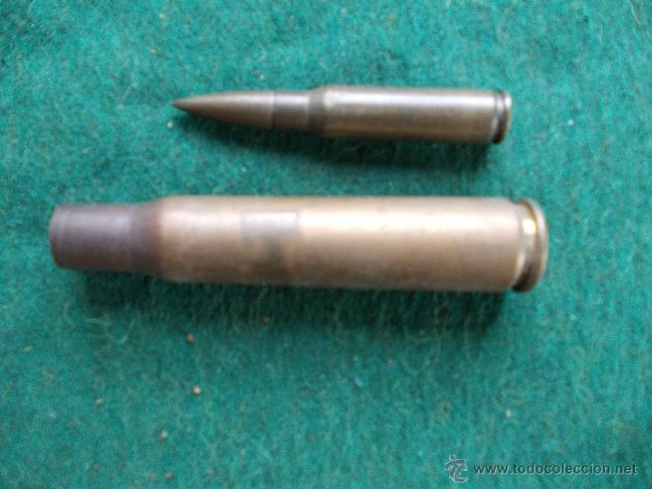 Militaria: Lote vainas usadas e inutilizadas - Foto 1