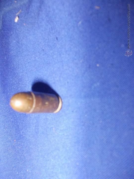 Militaria: bala antigua inerte - Foto 1
