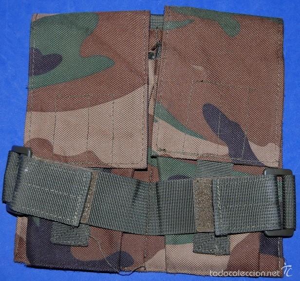 Militaria: CARTUCHERA EJERCITO DE TIERRA MIMETIZADA - Foto 1