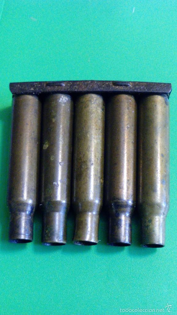 Militaria: PEINE CARGADOR MAUSER, INERTE - Foto 4