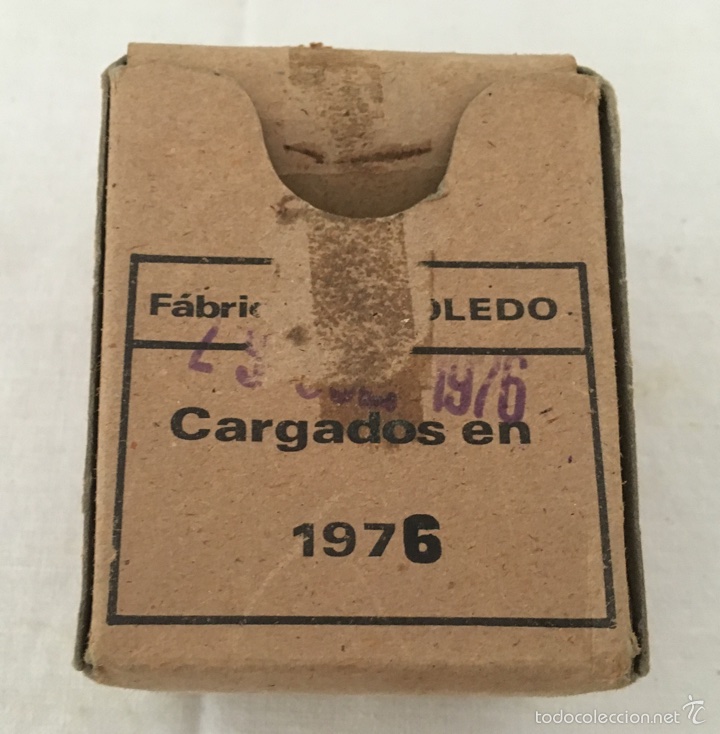Militaria: CAJA MUNICION SANTA B&Aacute;RBARA. MAUSER 7,92 - Foto 2