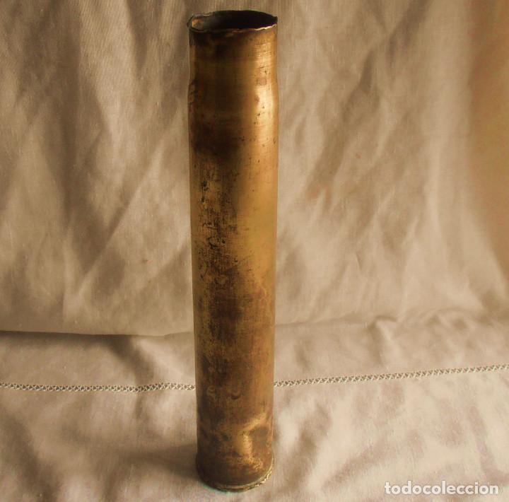 Militaria: CARCASA, VAINA DEL EJERCITO , 31 CM DE ALTO - Foto 1