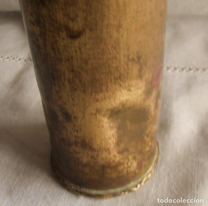 Militaria: CARCASA, VAINA DEL EJERCITO , 31 CM DE ALTO - Foto 2