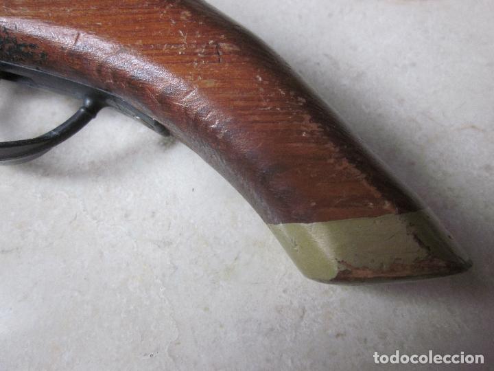 Militaria: REPLICA PISTOLA MADERA - Foto 5