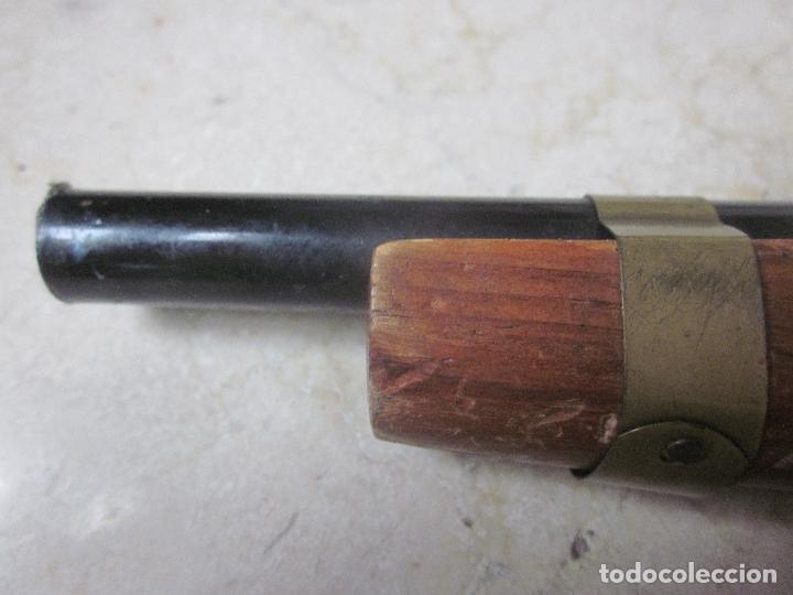 Militaria: REPLICA PISTOLA MADERA - Foto 6