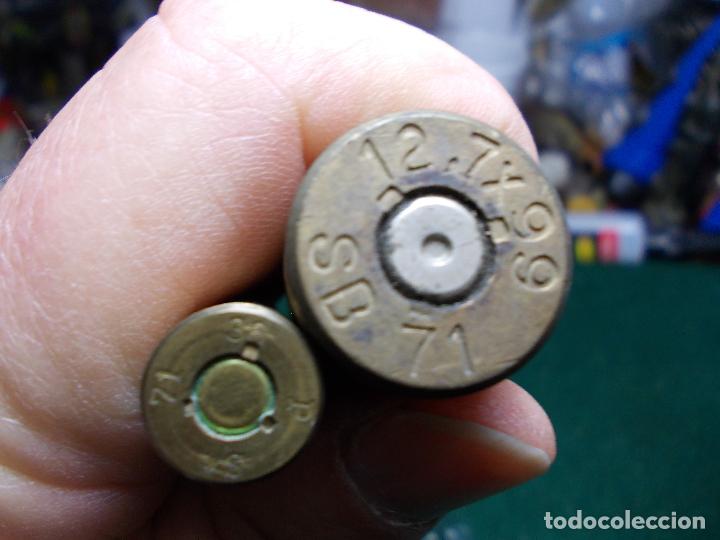 Militaria: Lote vainas usadas e inutilizadas - Foto 2