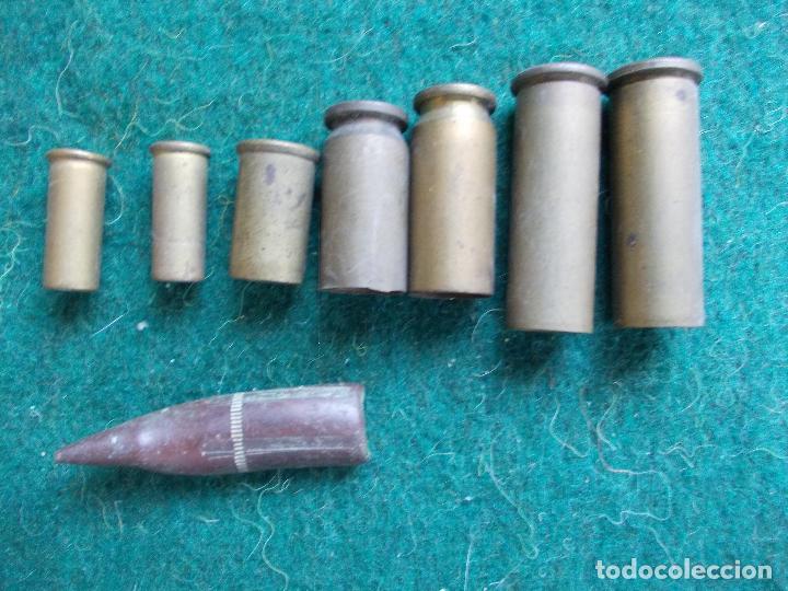 Militaria: Colecci&oacute;n de casquillos - Foto 1