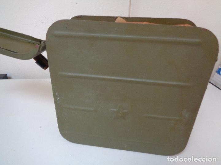 Militaria: caja municion rusa ametralladora Maxims - Foto 4