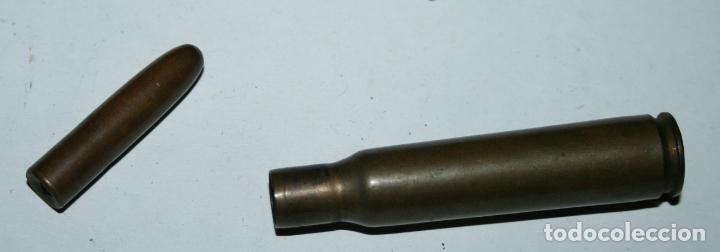 Militaria: CARTUCHO Y BALA USADOS - Foto 2