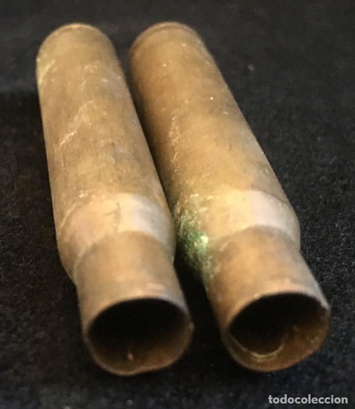 Militaria: DOS VAINAS DE bala SAKO 30-06 - Foto 3