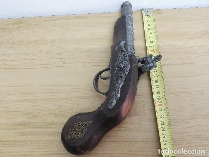 Militaria: Pistola de pirata tipo rèplica de juguete del s.XIX principio del XX - Foto 2 - 145626962