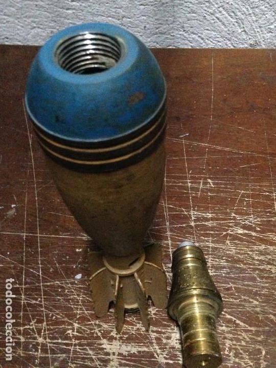 Militaria: MORTERO ECIA DE 60 MM. INERTE. - Foto 3