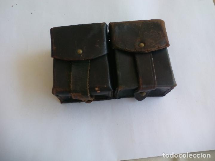 Militaria: ANTIGUA CARTUCHERA. - Foto 2