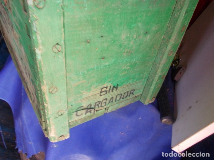 Militaria: caja de polvora - Foto 4