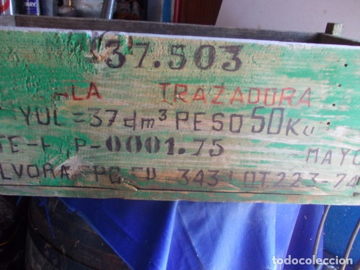 Militaria: caja de polvora - Foto 6