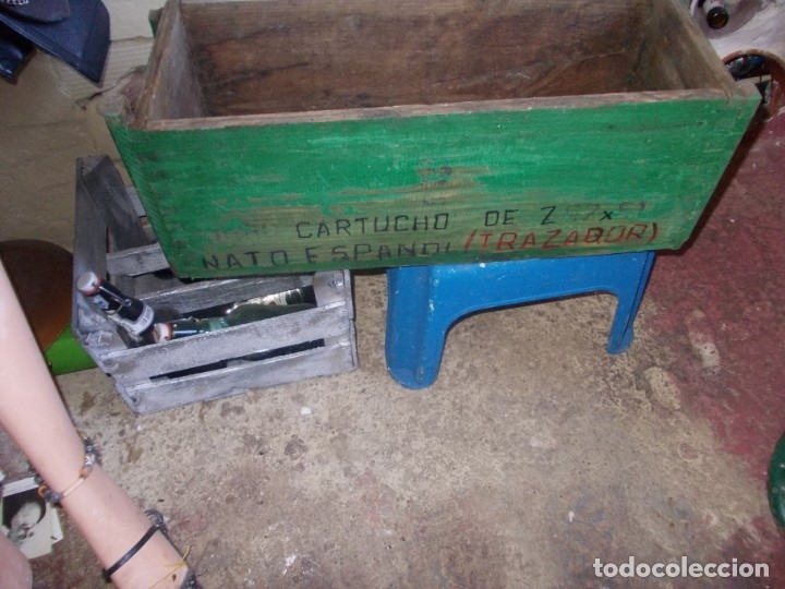 Militaria: caja de polvora - Foto 9