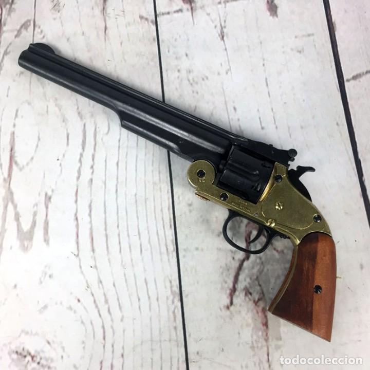 Militaria: R&eacute;volver Schofield R&eacute;plica - Foto 3
