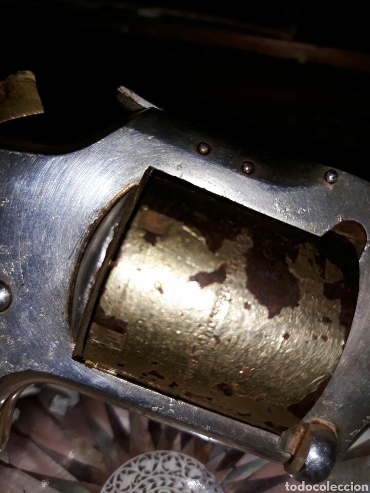 Militaria: Smith & Wesson modelo 2 DAte 1865 siglo XIX.Posiblemente encargo por algún magnatario oriental - Foto 6 - 199889752