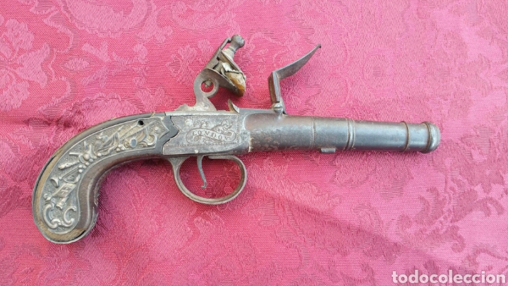 Militaria: Pistola pedernal - Foto 3