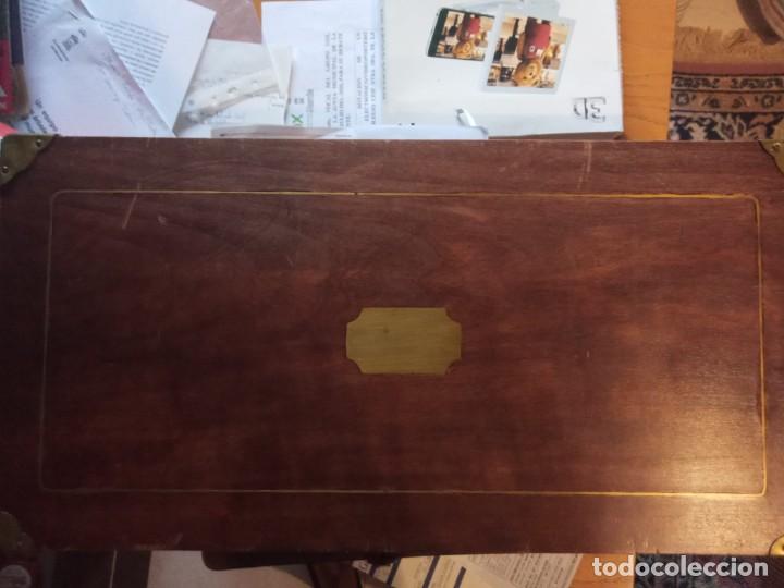 Militaria: PISTOLA DE DUELO EN CAJA CON SUS COMPLEMENTOS - Foto 5