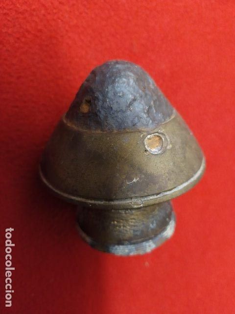 Militaria: ANTIGUO PROYECTIL INERTE - Foto 2