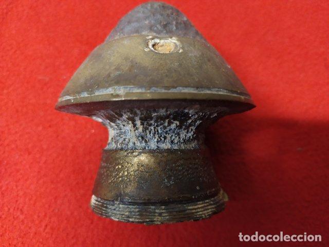 Militaria: ANTIGUO PROYECTIL INERTE - Foto 4