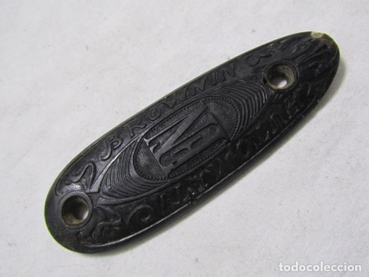 Militaria: Tapa de culata de escopeta Automatic Browing - Foto 2