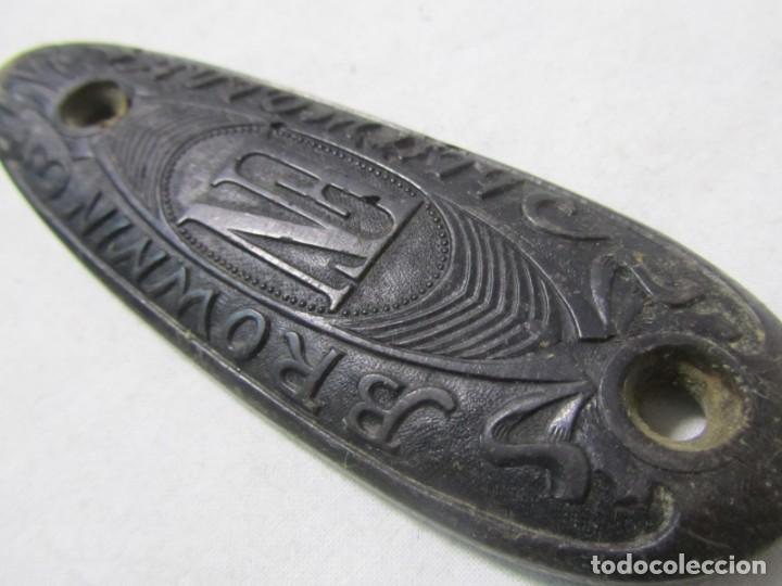 Militaria: Tapa de culata de escopeta Automatic Browing - Foto 6