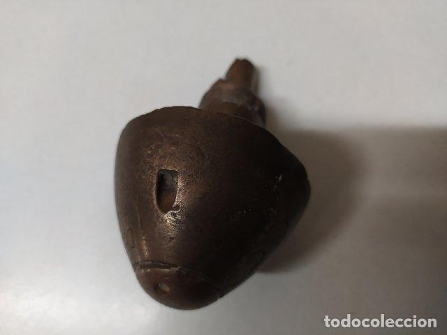 Militaria: ANTIGUA CABEZA OBUS INERTE - Foto 1