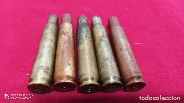 Militaria: Vainas de lat&oacute;n IMI 1.5 - Foto 1