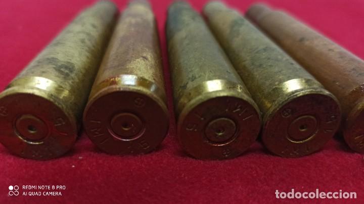 Militaria: Vainas de lat&oacute;n IMI 1.5 - Foto 2