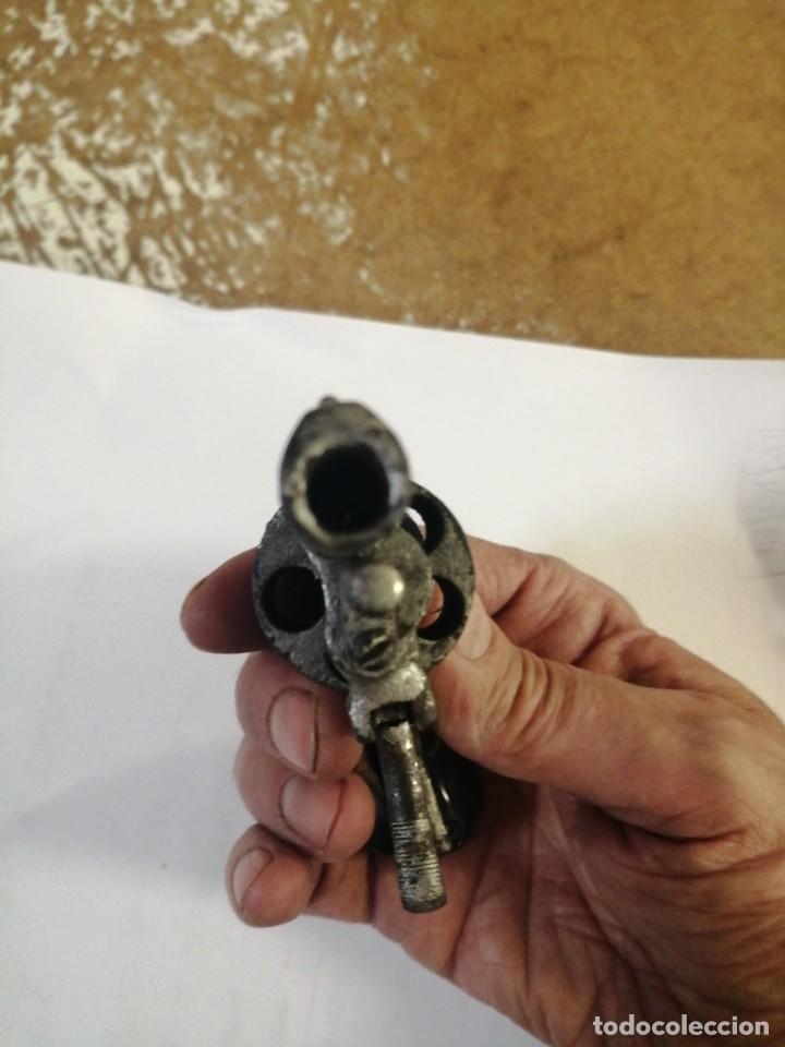 Militaria: Mini revolver calibre 7,65, 5 recamaras, antiguo - Foto 4 - 255966740